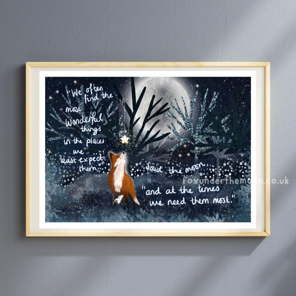 'Wonderful Things' Art Print