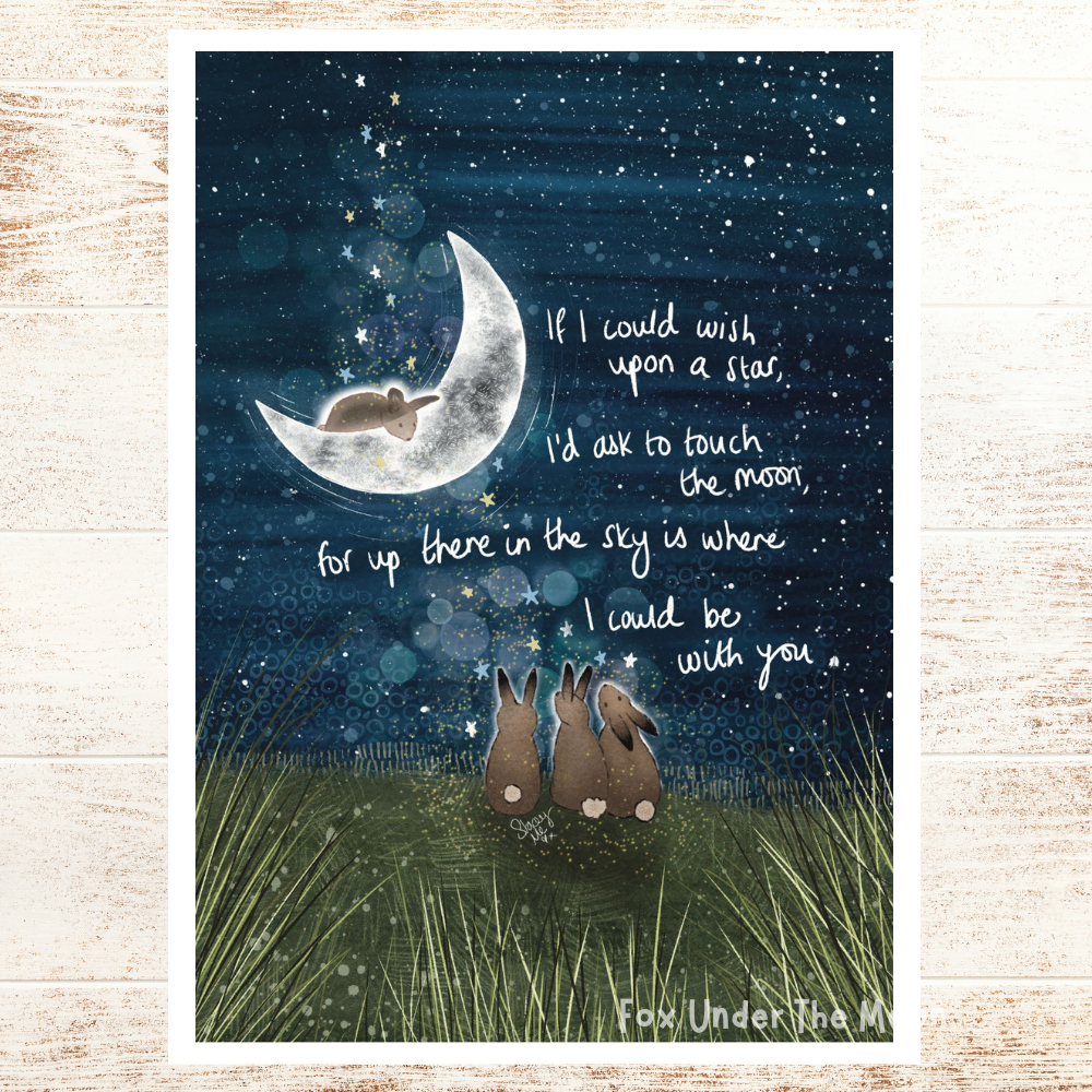 'Be With You' Art Print