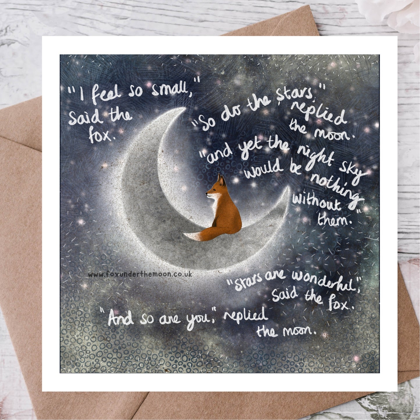 'Small' Single Greeting Card