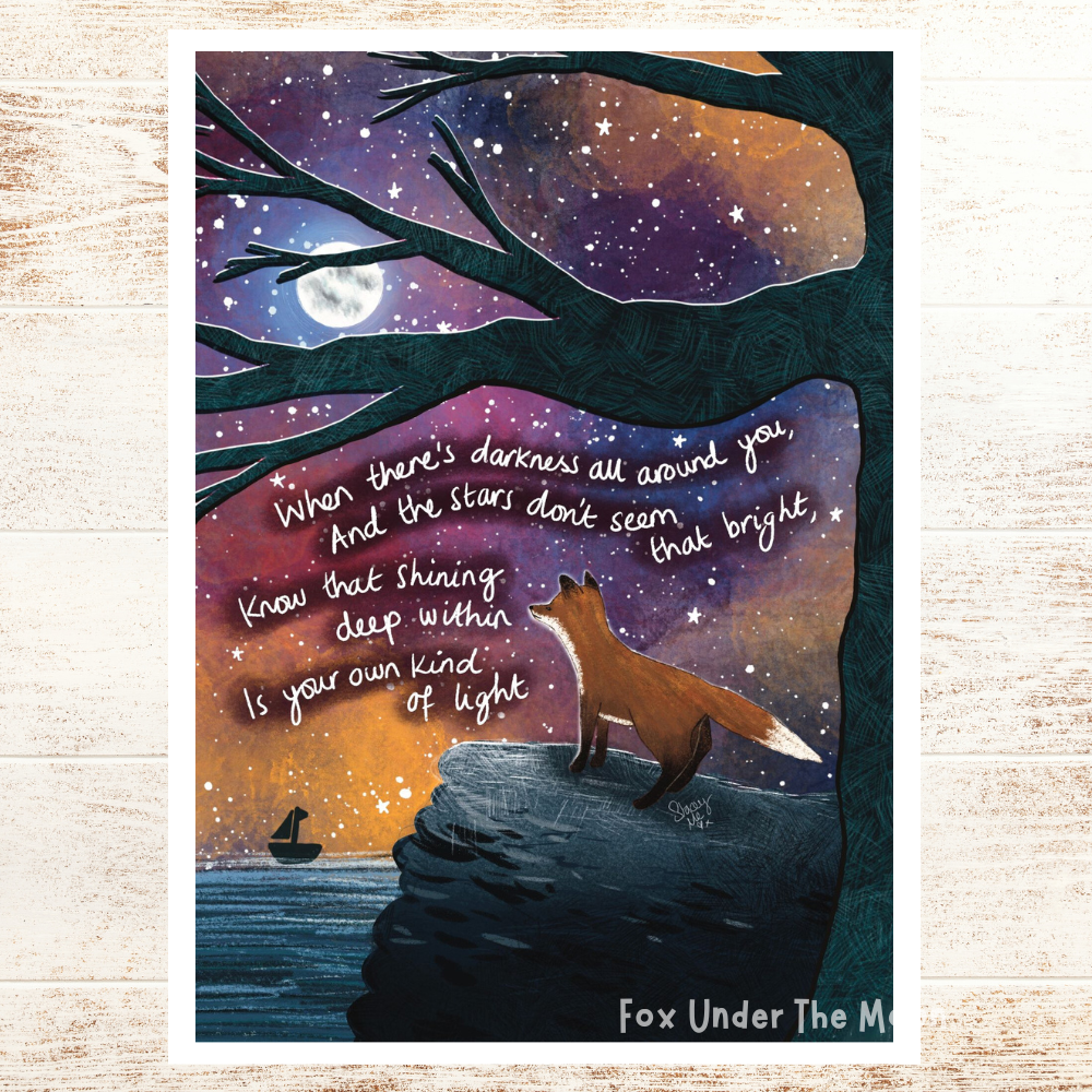 'Your Own Light' Art Print