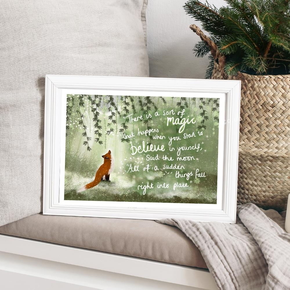 'Believe' Art Print