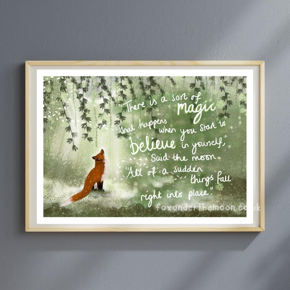 'Believe' Art Print