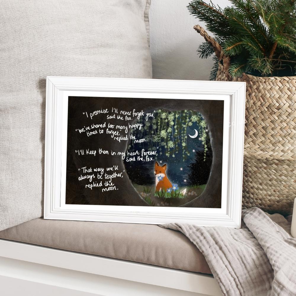 'Forget-Me-Not' Art Print
