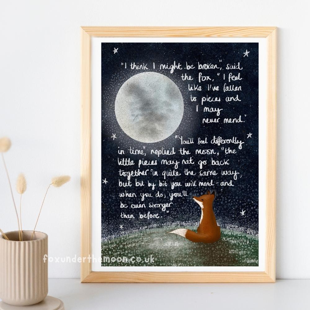 'Broken' Art Print