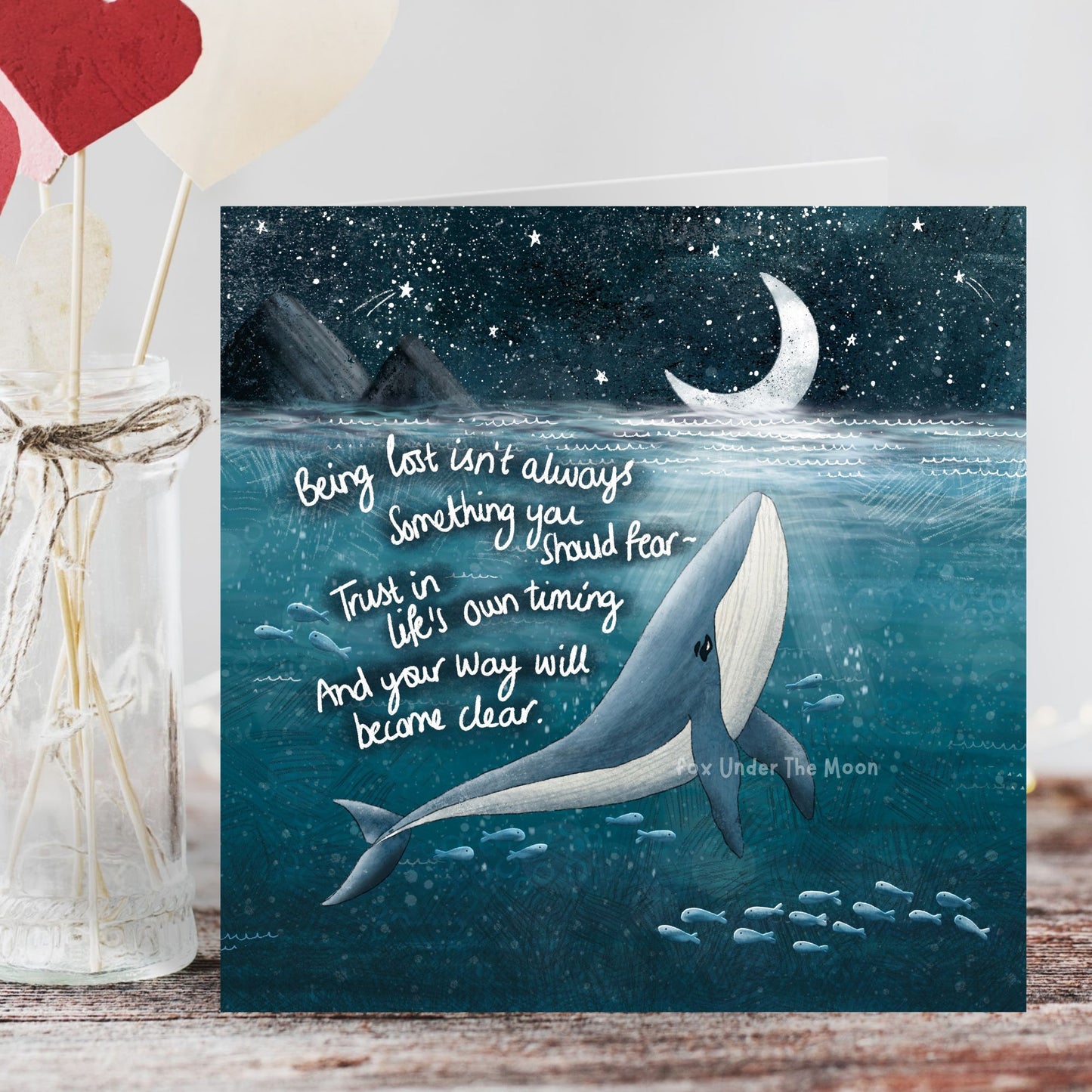 'Find Your Way' Single Greeting Card