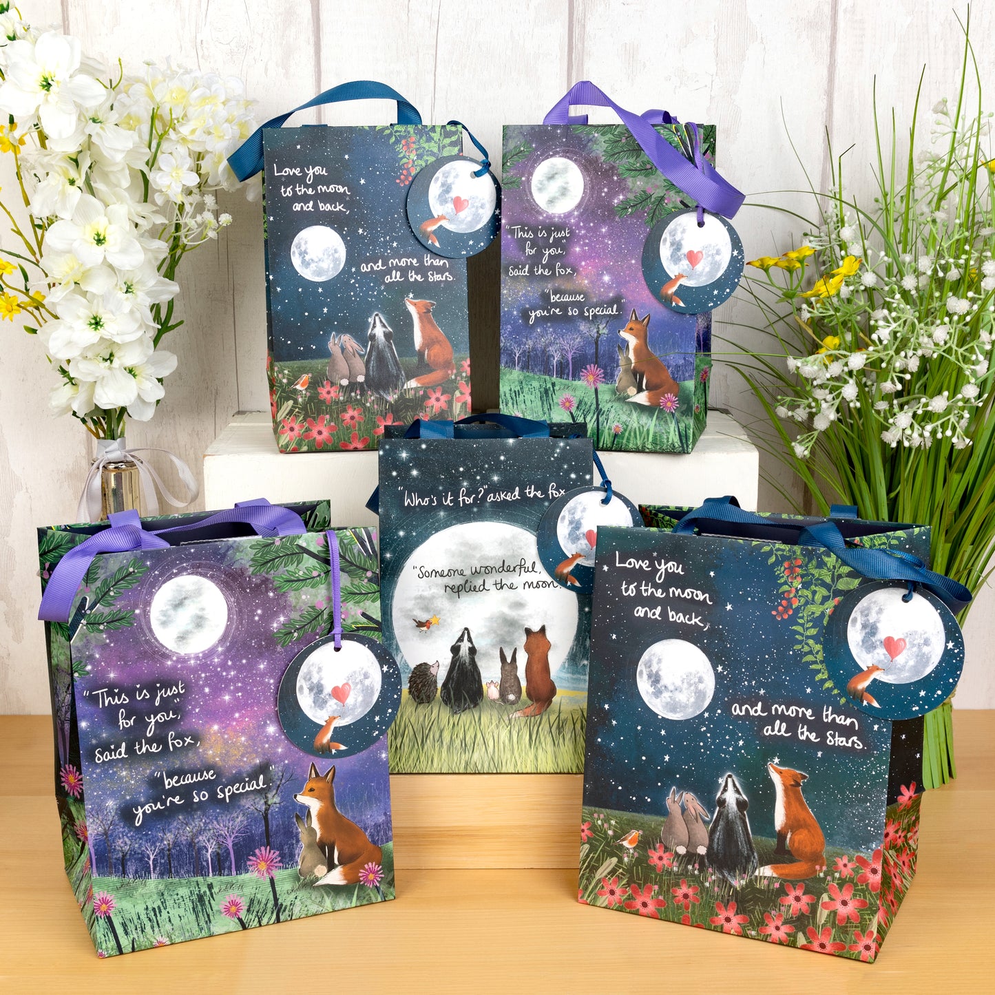 Medium Gift Bag - To The Moon And Back
