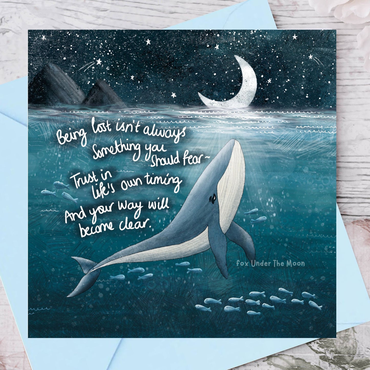 'Find Your Way' Single Greeting Card