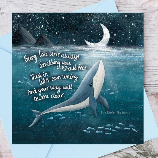 'Find Your Way' Single Greeting Card