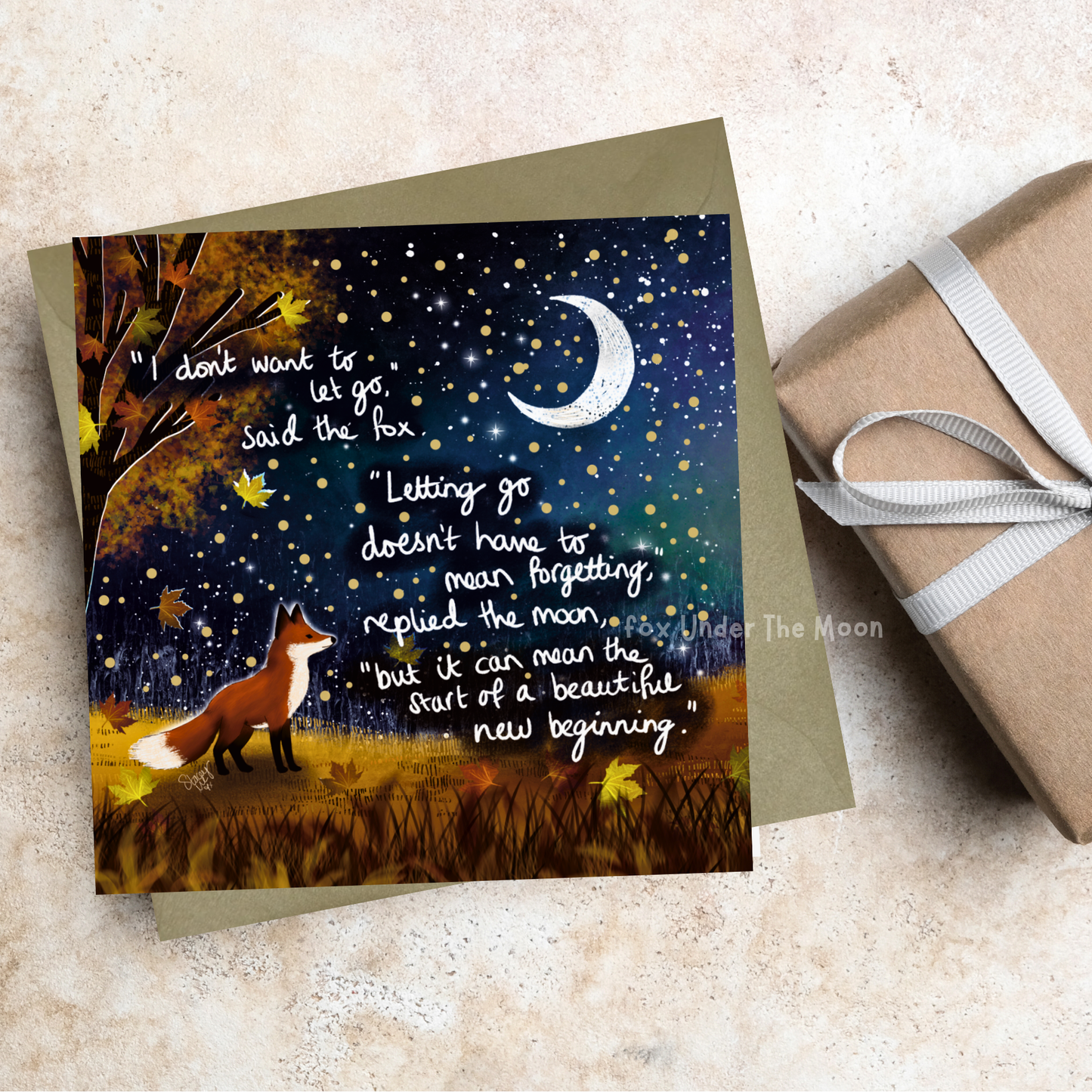 'New Beginning' Single Greeting Card