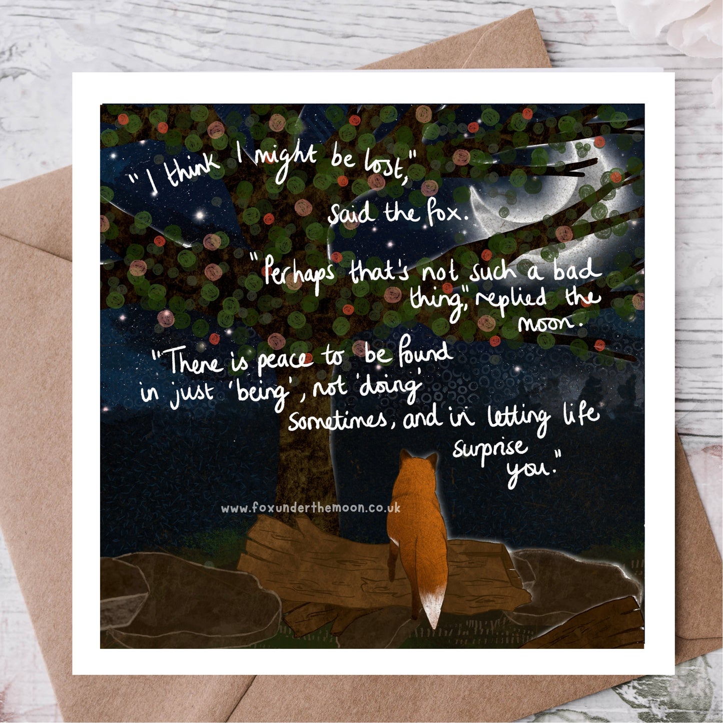 'Lost' Single Greeting Card