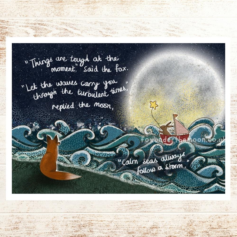 'Waves' Art Print
