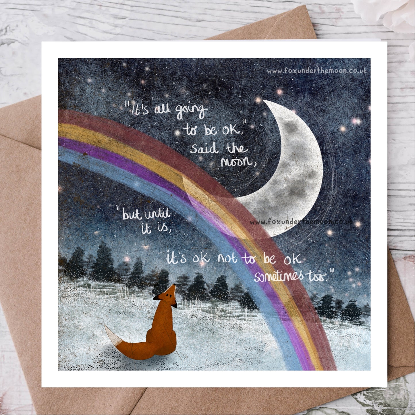 'It's OK' Single Greeting Card