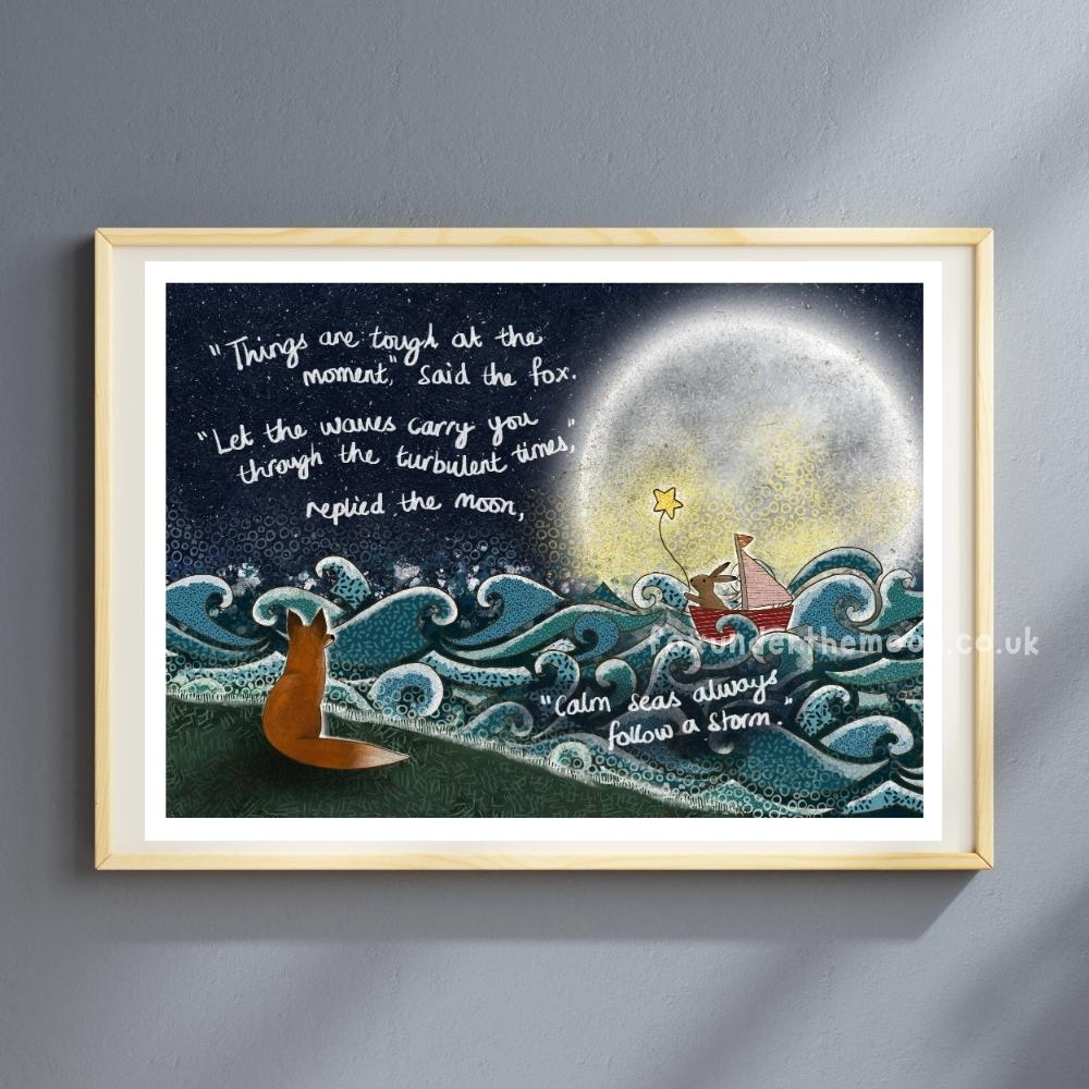 'Waves' Art Print