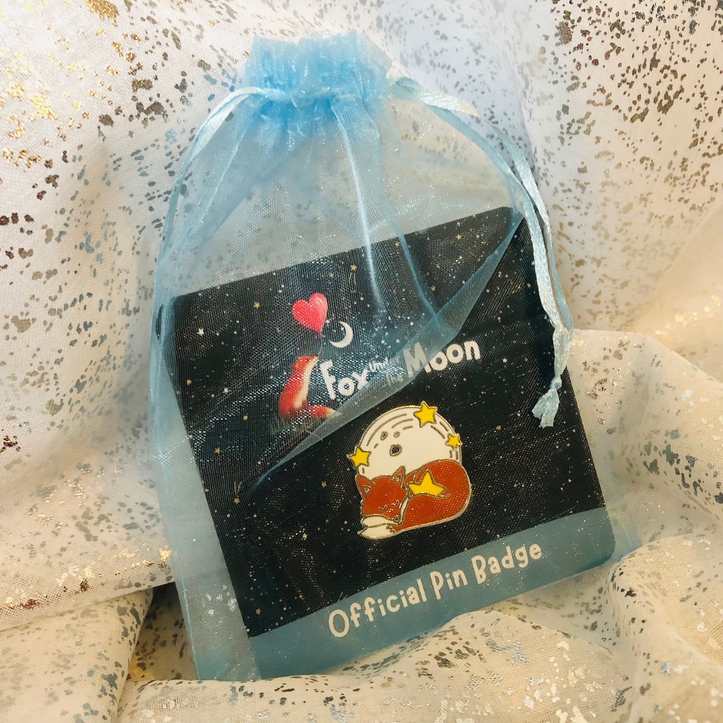 Official Enamel Pin by Fox Under The Moon
