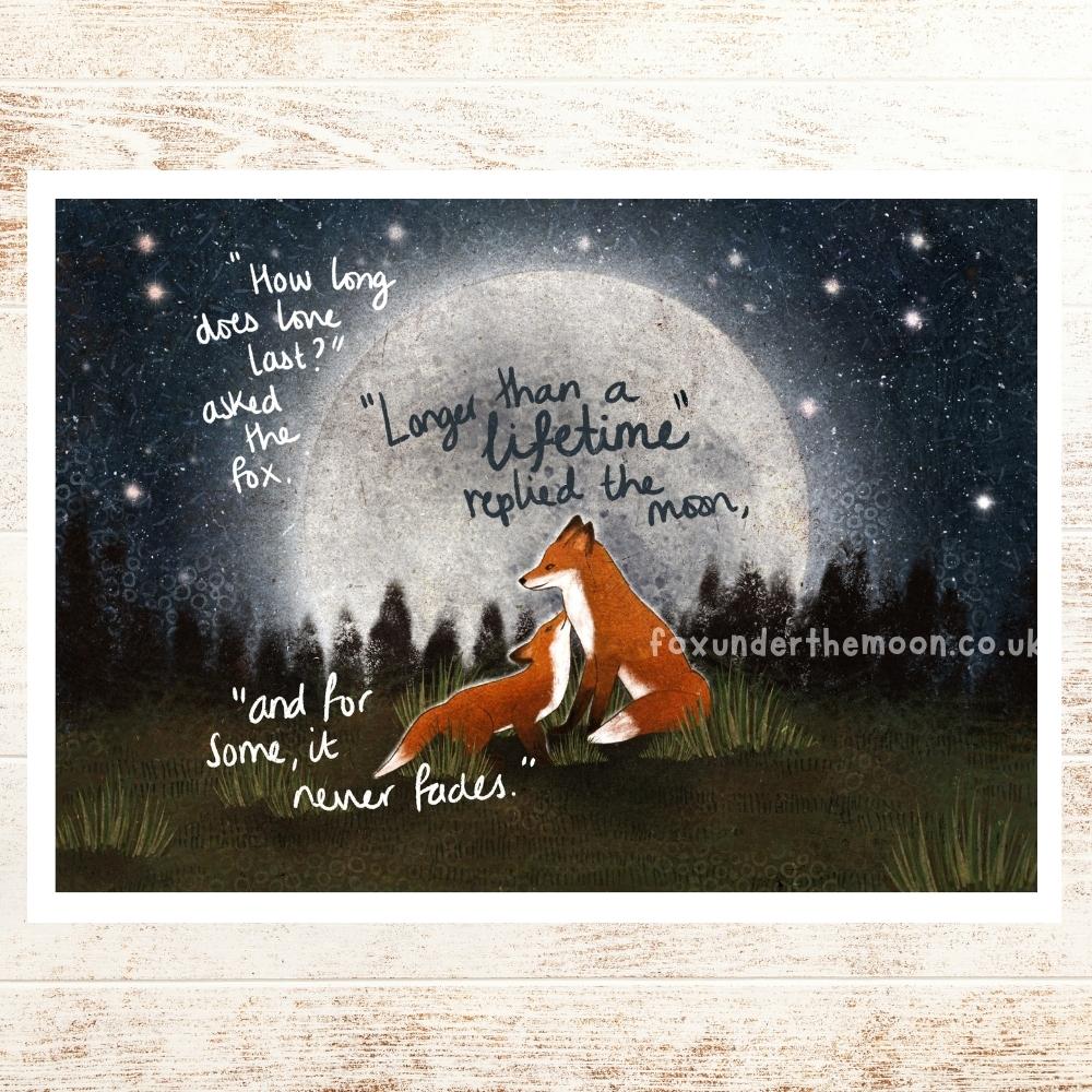 'A Lifetime' Art Print