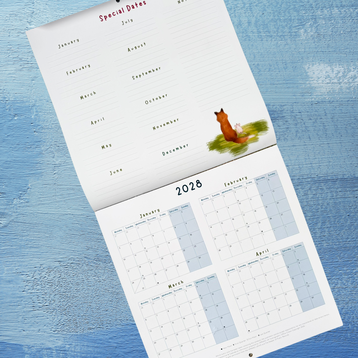 2027 Wall Calendar