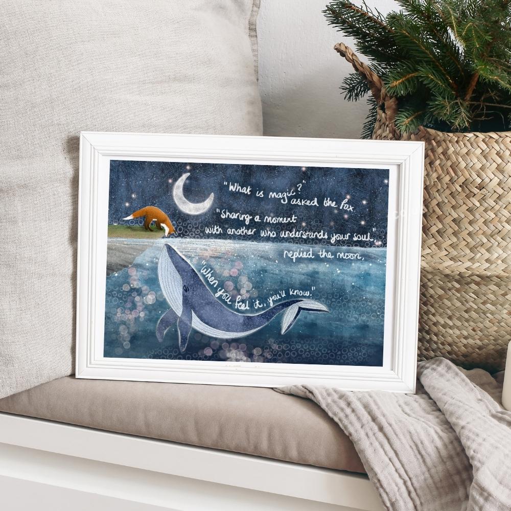 'Soul Mates' Art Print