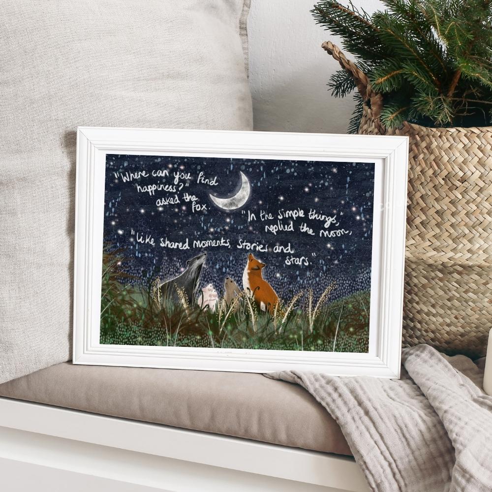 'Simple Things' Art Print