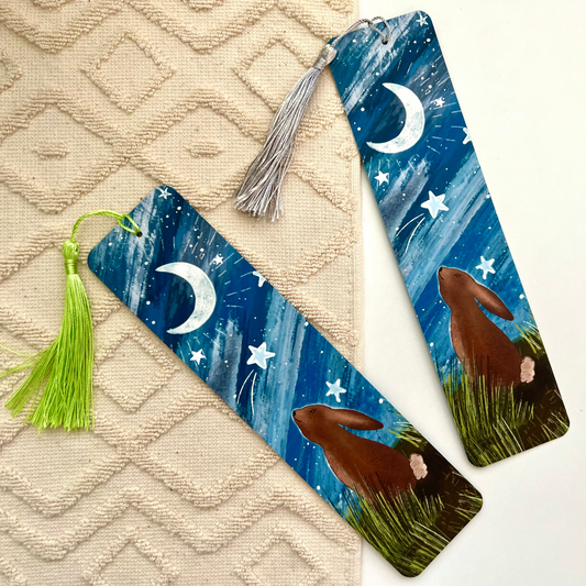 Rabbit Bookmark With Tassel