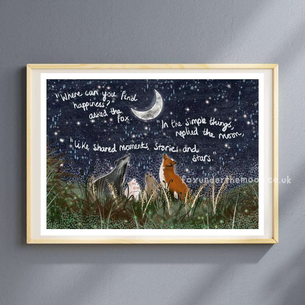 'Simple Things' Art Print
