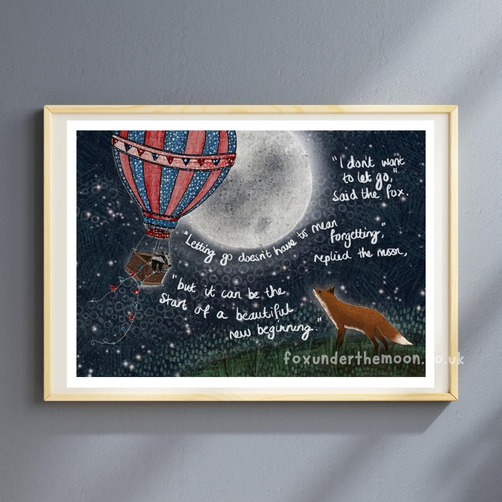'Letting Go' Art Print