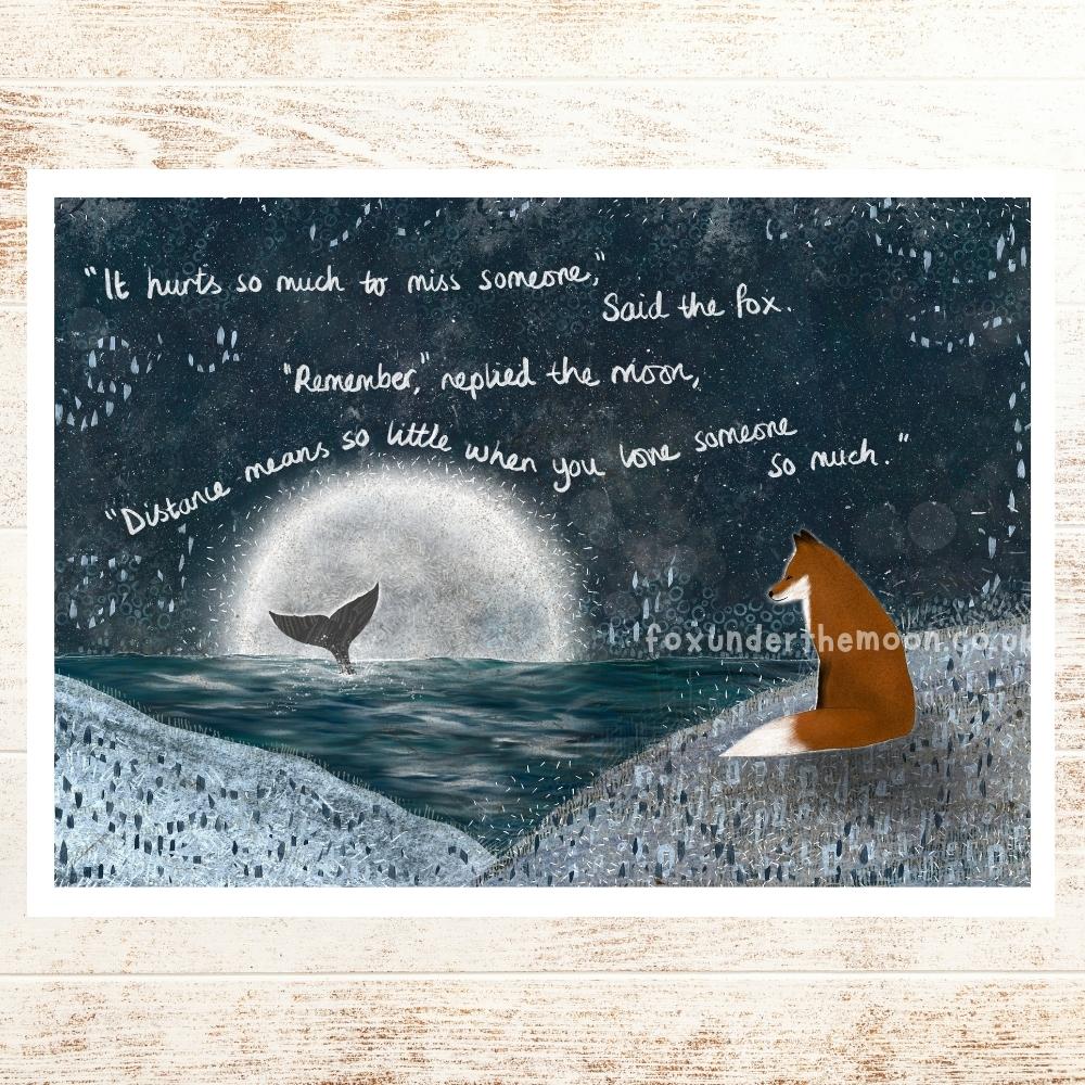 'Distance' Art Print