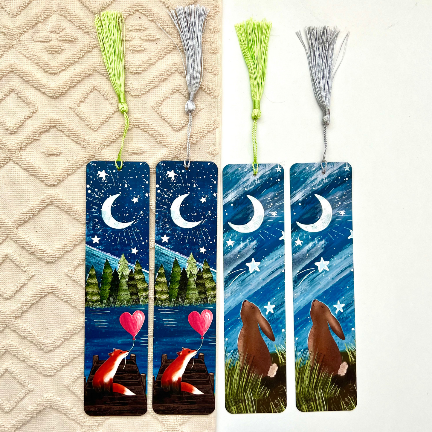 Fox Bookmark With Tassel