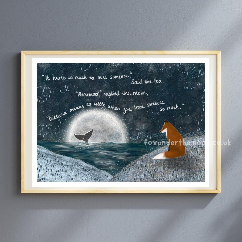 'Distance' Art Print