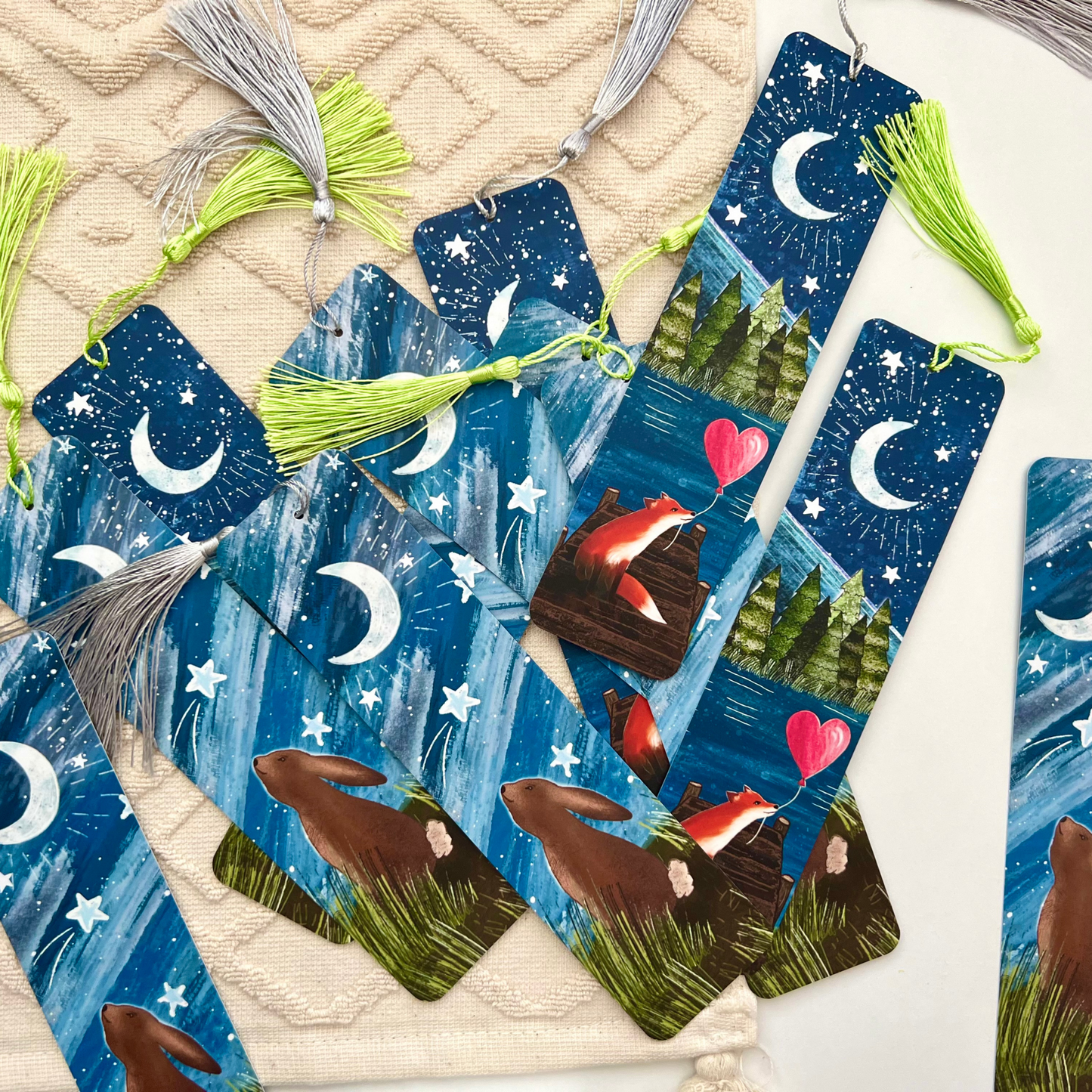 Fox Bookmark With Tassel