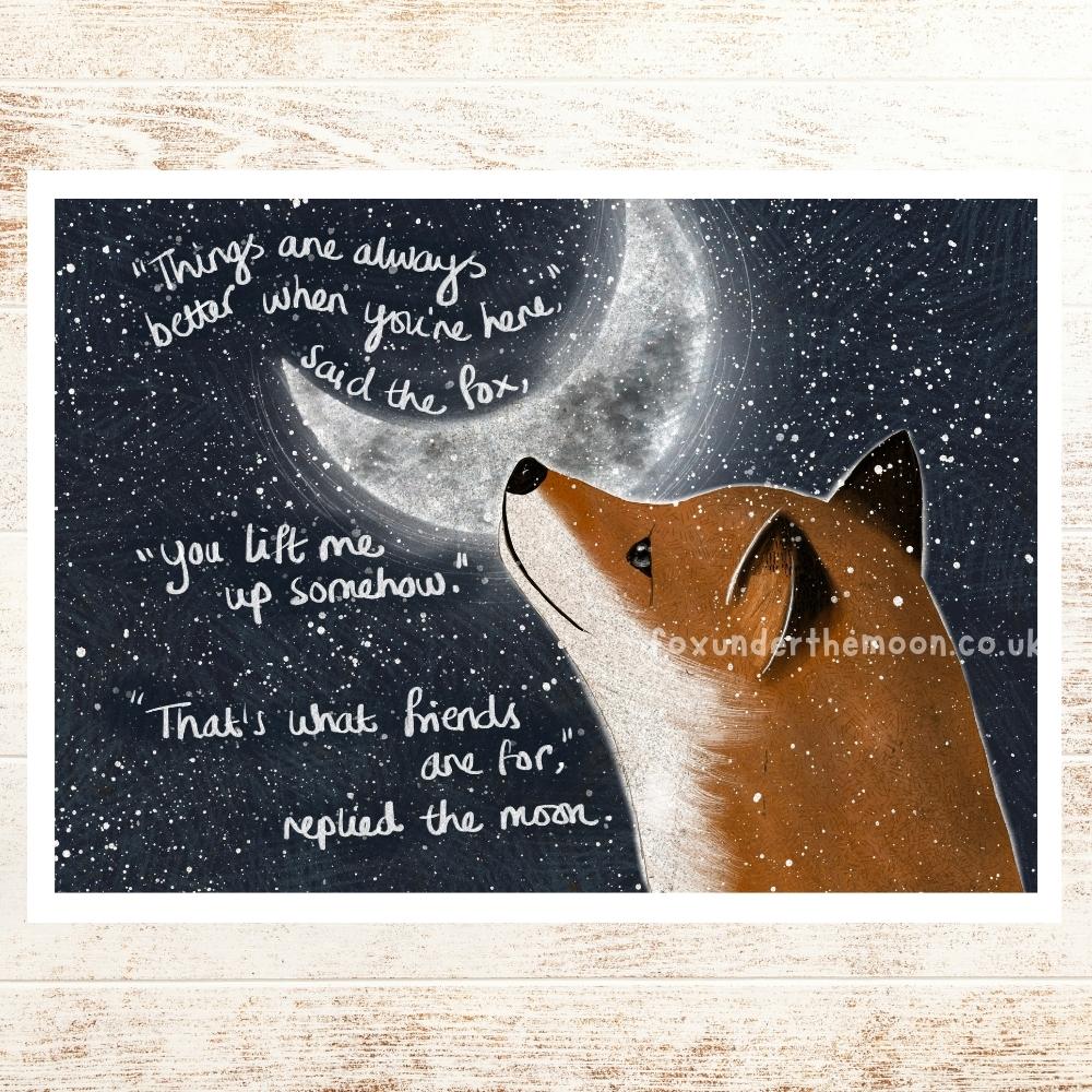 'Lift Me Up' Art Print