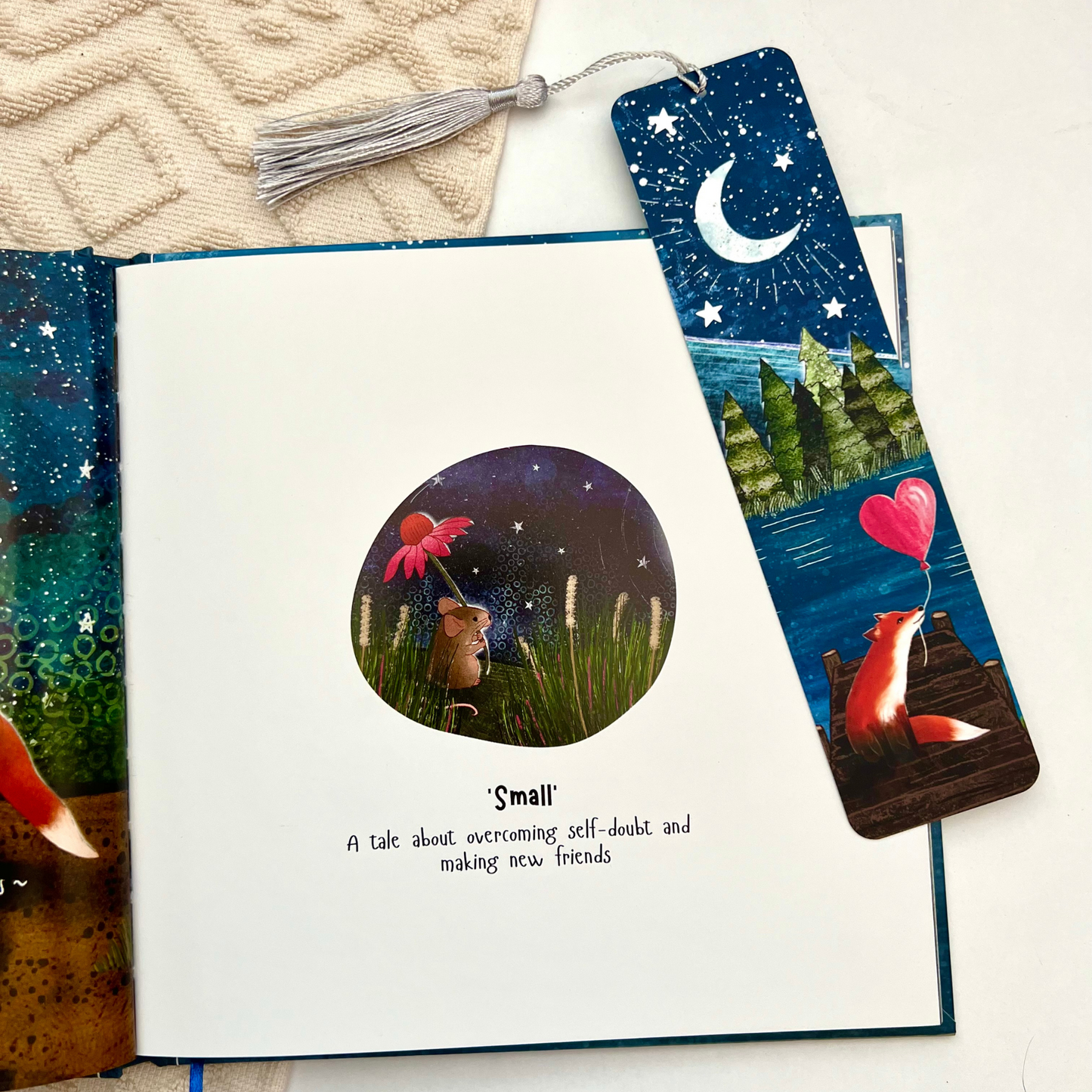 Fox Bookmark With Tassel