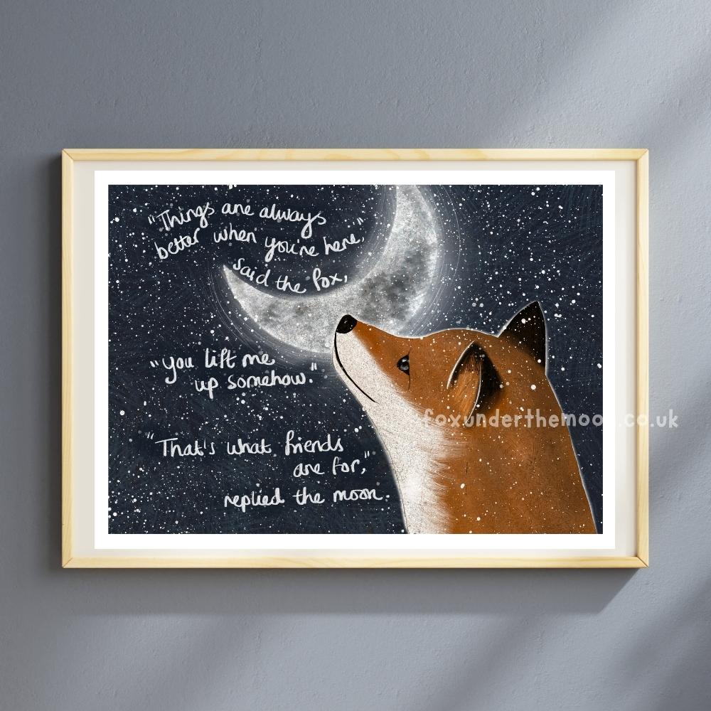 'Lift Me Up' Art Print