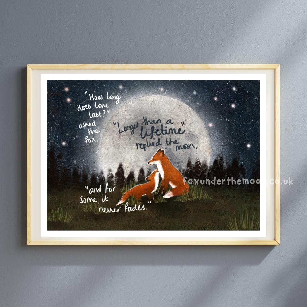 'A Lifetime' Art Print