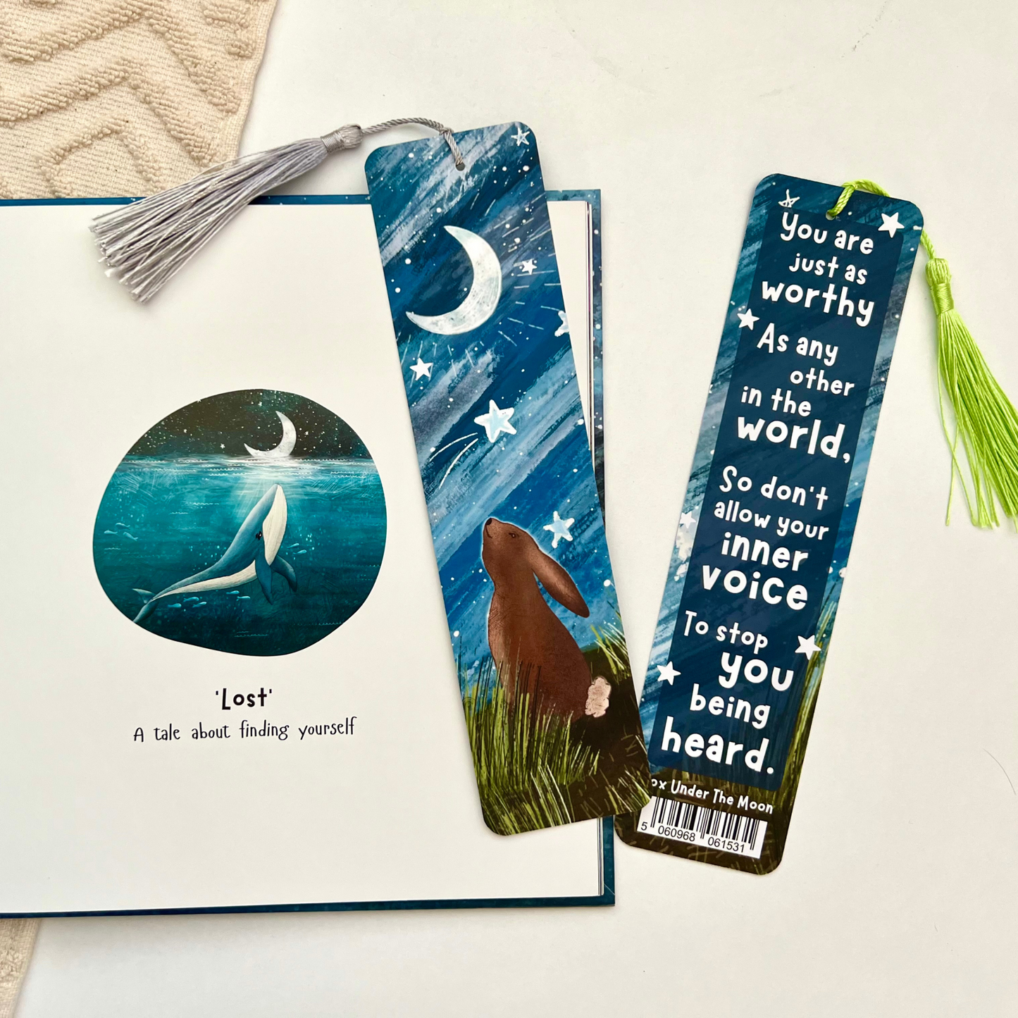 Rabbit Bookmark With Tassel
