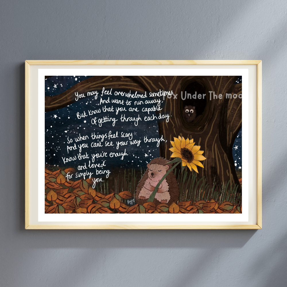 'Being You' Art Print