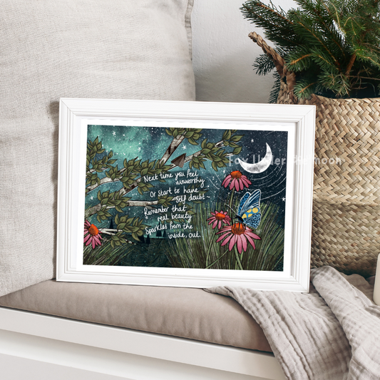 'Real Beauty' Art Print