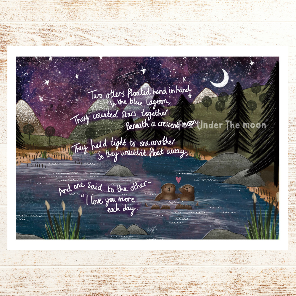 'Hand In Hand' Art Print