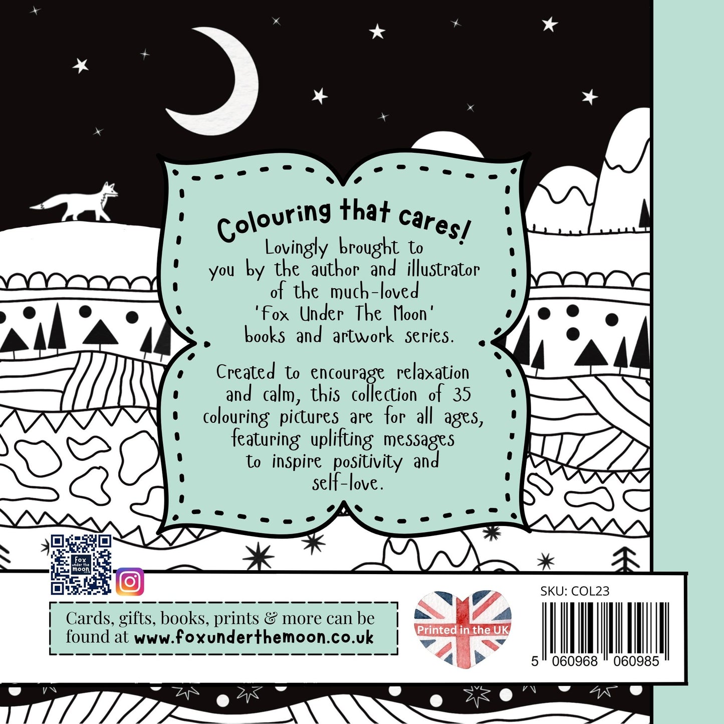 Colouring Book by Fox Under The Moon