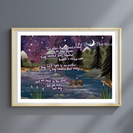 'Hand In Hand' Art Print