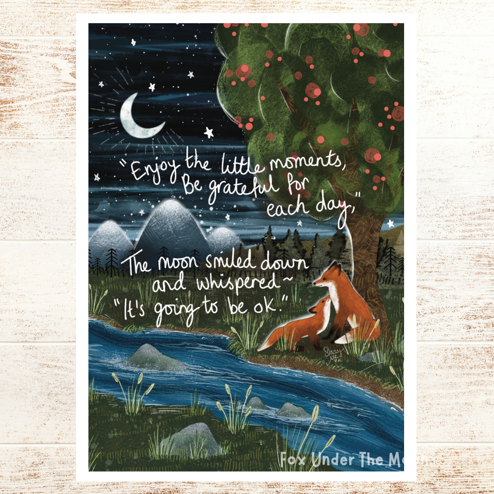 'Grateful' Art Print