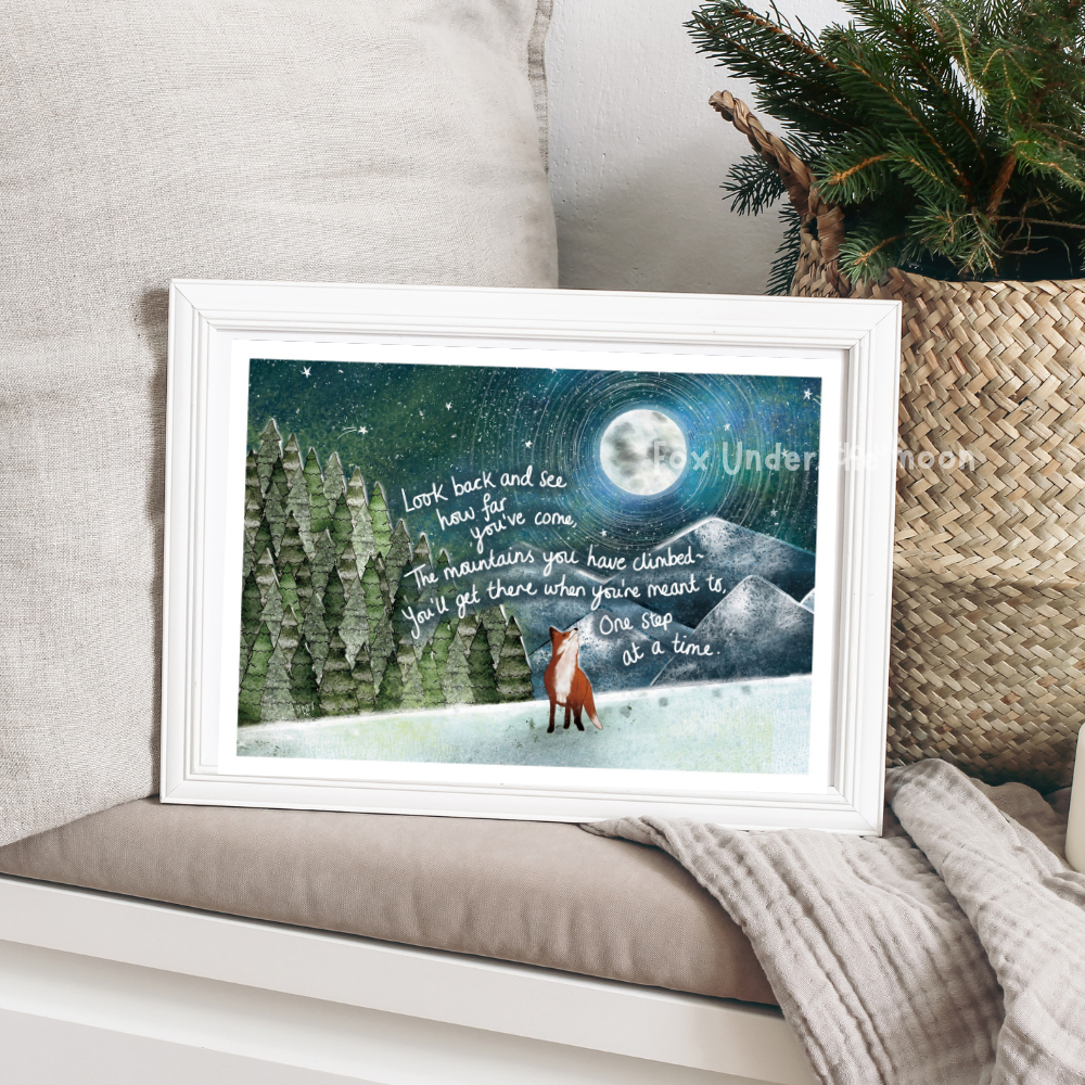 'Mountains' Art Print