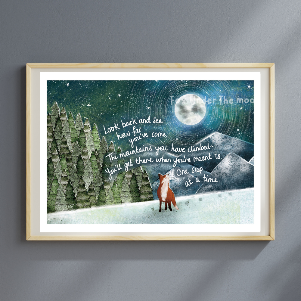 'Mountains' Art Print