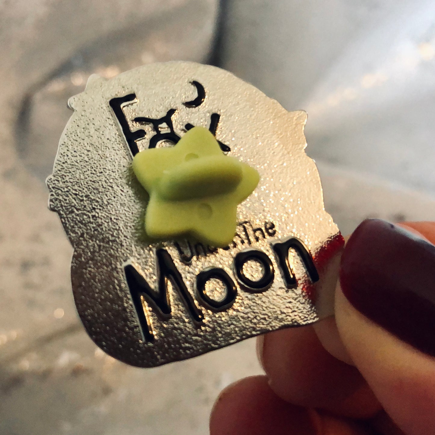 Official Enamel Pin by Fox Under The Moon