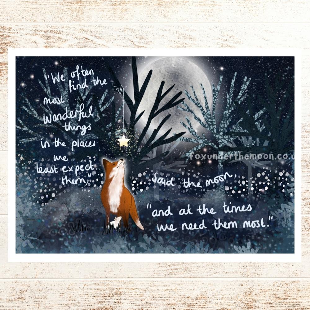 'Wonderful Things' Art Print