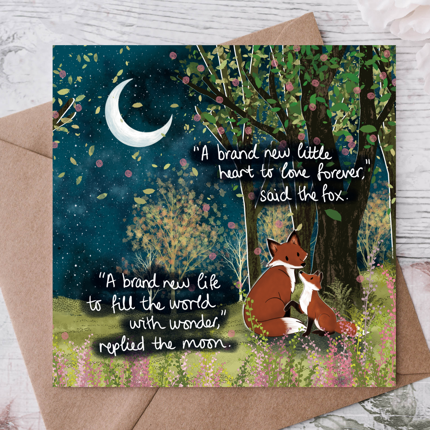 'Little Heart' - New Baby Card
