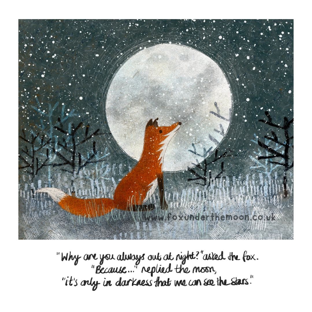 Fox Under The Moon Picture Book