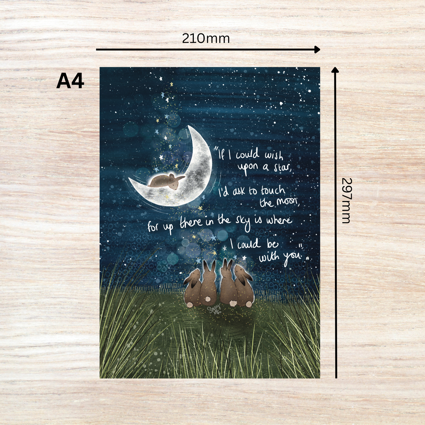 'Be With You' Art Print