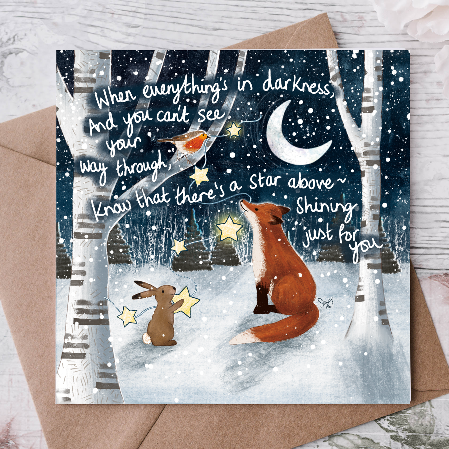 'A Star Above' - Christmas Card