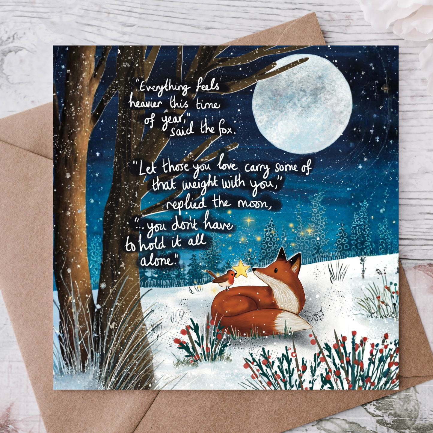 'Heavier' - Christmas Card