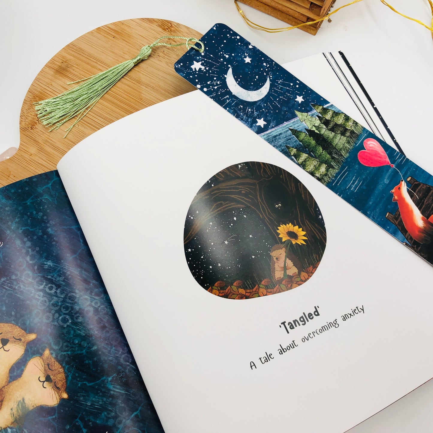 Fox Bookmark With Tassel